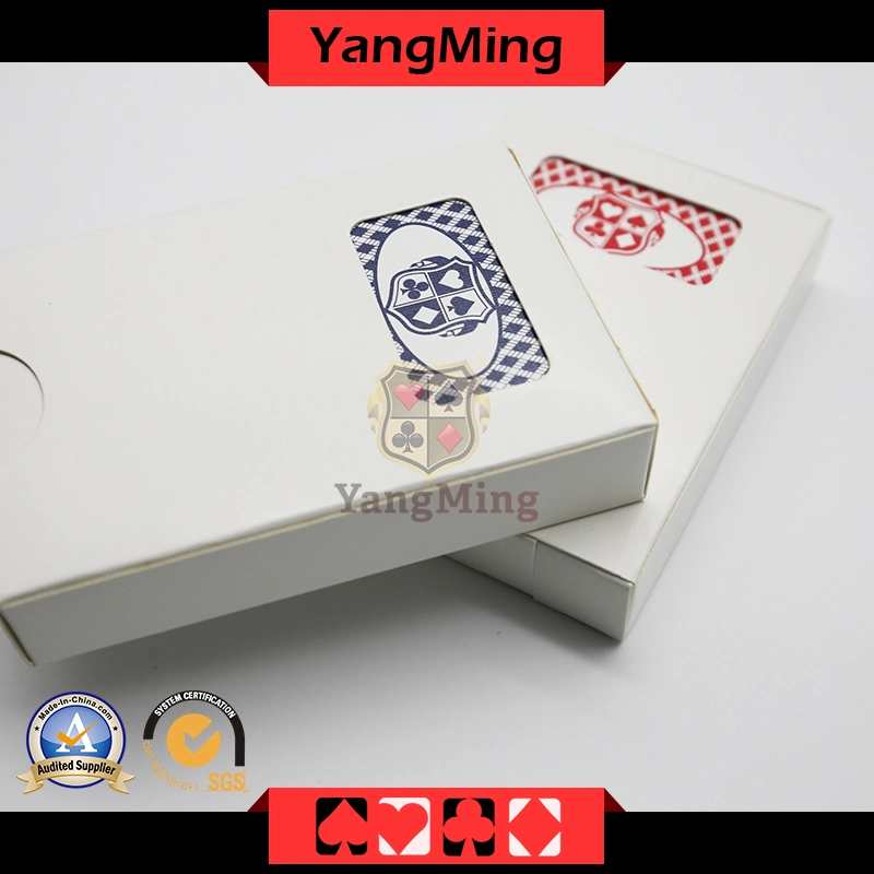 MOQ 5K Casino Custom Playing Card Casino Black/ Blue Core Paper Manufacturer Custom Trading Cards (YM-PC03)