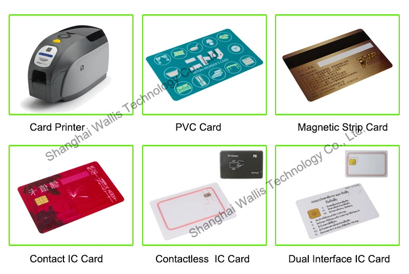 Recycled Contact IC Smart Card Blank PVC Card Display/RFID Blank Visa Credit Card Size