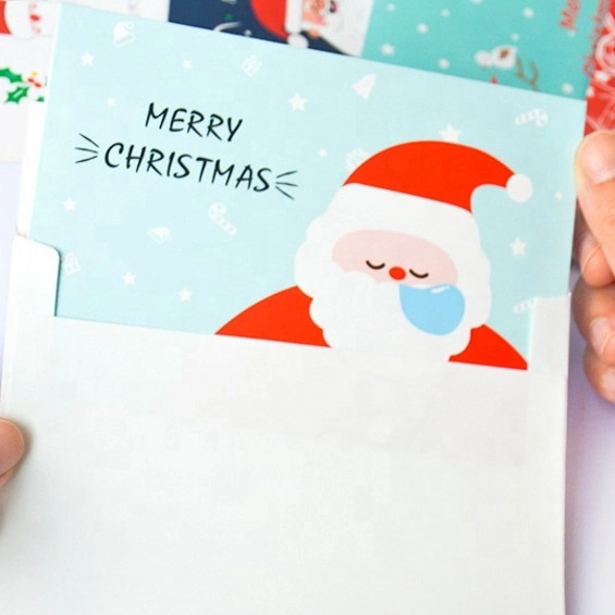 Beautiful Custom Happy Birthday Christmas Greeting Card, Greeting Card Design, Custom Greeting Card Box Set