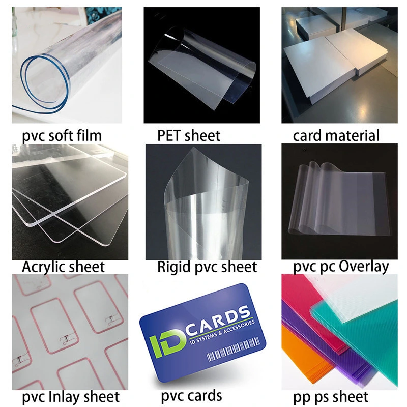 PC Polycarbonate Card Overlay Film for PVC Card Plastic ID Card Making