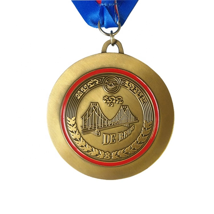 Custom Sport Games Events Zinc Alloy Metal Karate Medal Custom