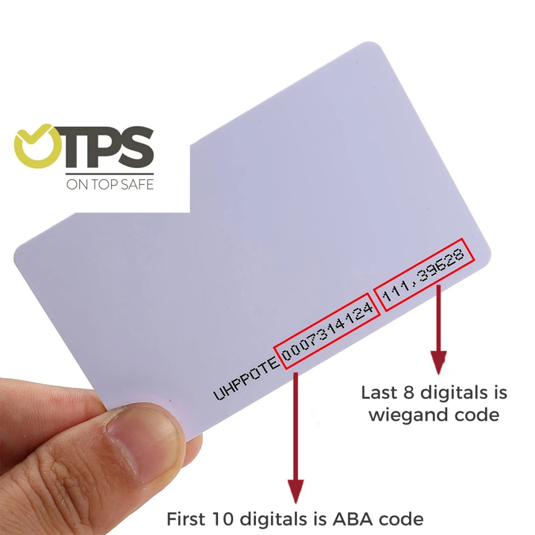 Custom Business Card Double Printing Full Printing Access Control Plastic Card