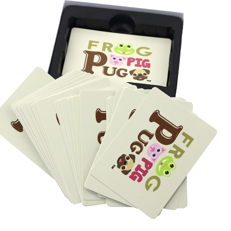 Boxed Educational Cards Decks Children Learning Cards Boxed Flash Cards for Kids Customized Printing Playing Cards