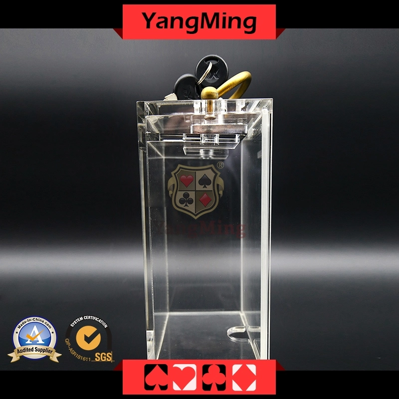 Mini New Shape Casino Sending Card Box for 6 Decks Playing Cards Poker Dedicated Table Accessories