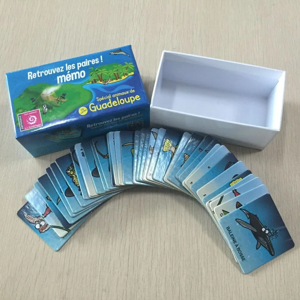 Set Top Box Card Game Custom Printing Playing Card