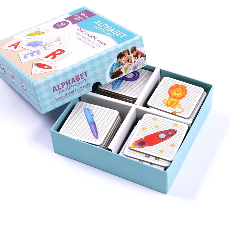 Memory of Early Childhood Game Learning Card, Game Card Printing