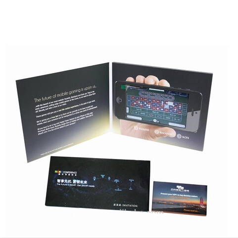 Personalized Video Greeting Cards with LCD Screen 480X272