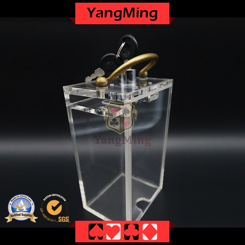 Mini New Shape Casino Sending Card Box for 6 Decks Playing Cards Poker Dedicated Table Accessories