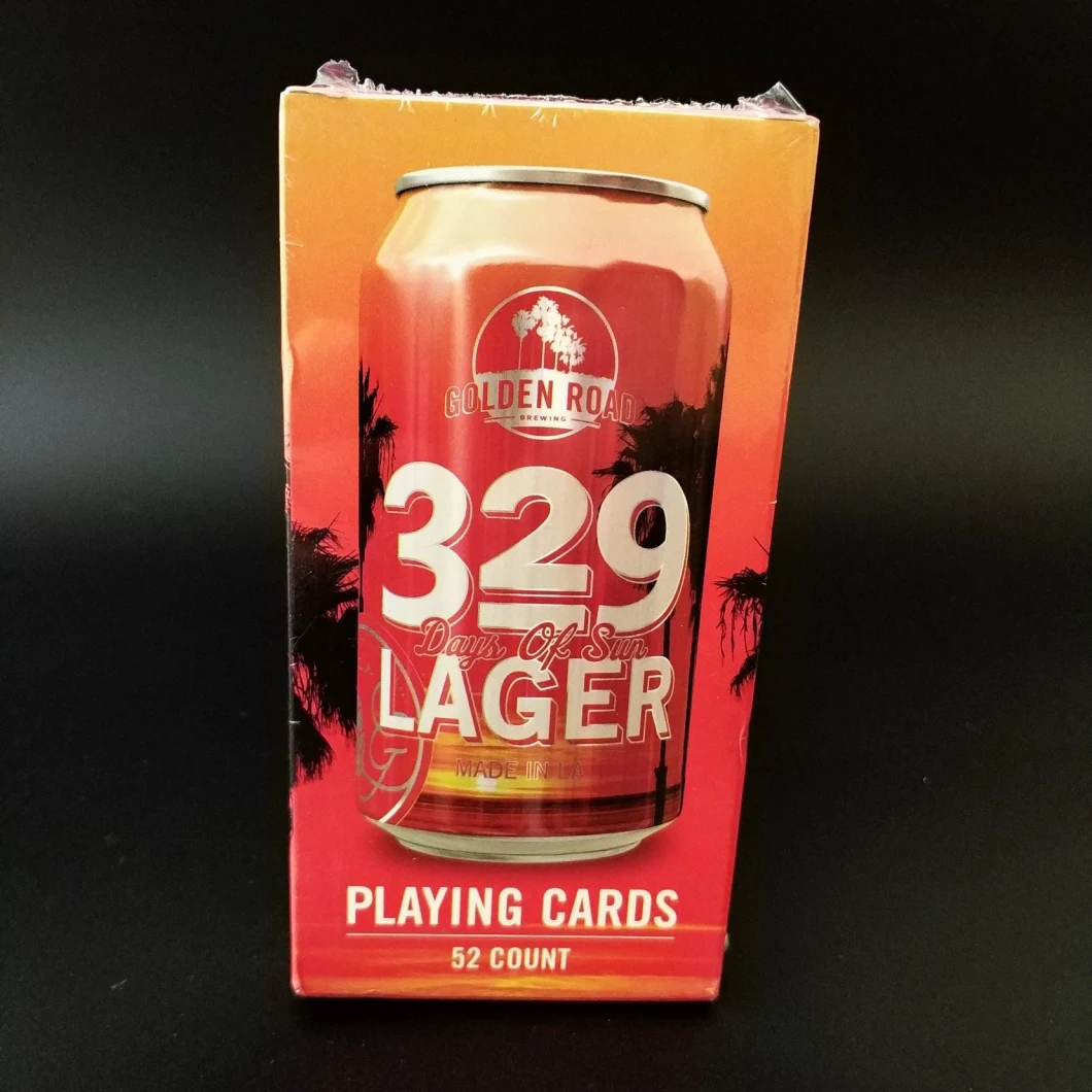 54 Count Custom Print Lager Playing Cards