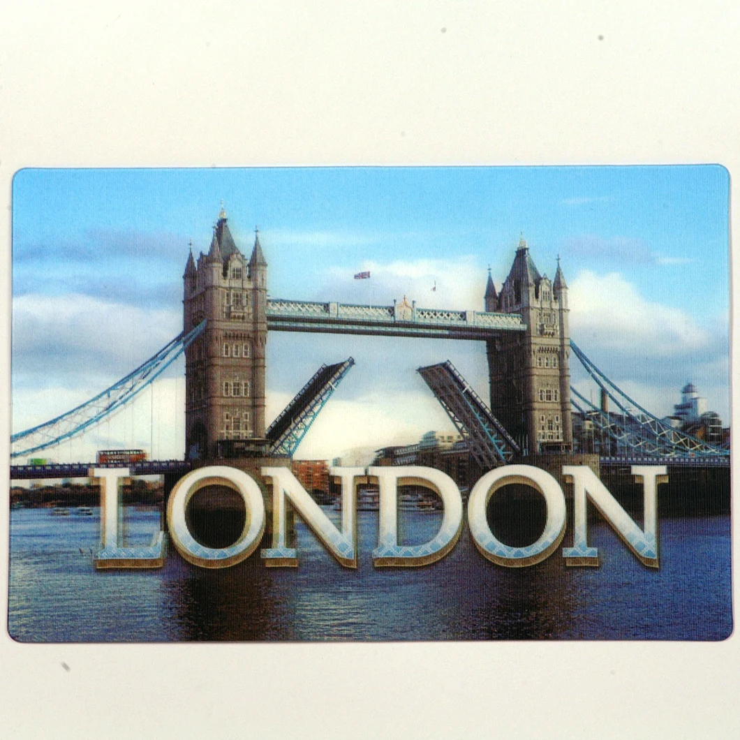 High Resolution Lenticular Pictures Printed 3D Card for Business Cards/Advertisement/Game Cards