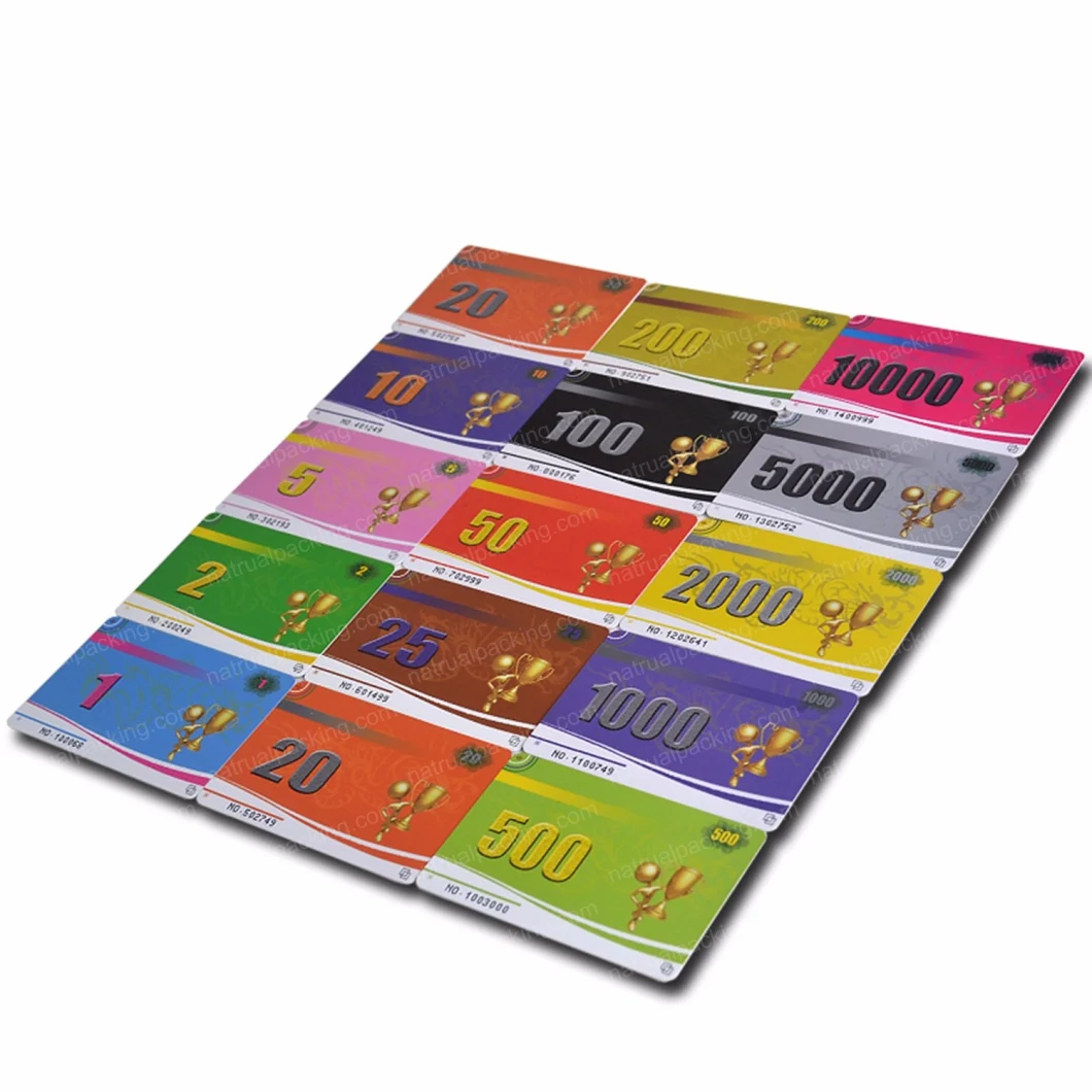 Custom Kids Paper Printing Waterproof Cartoon Card Game Poker