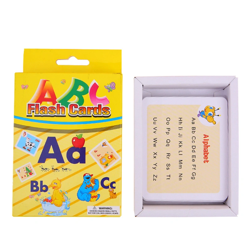 ABC English Alphabet Card 123 Writing Activity Card Game