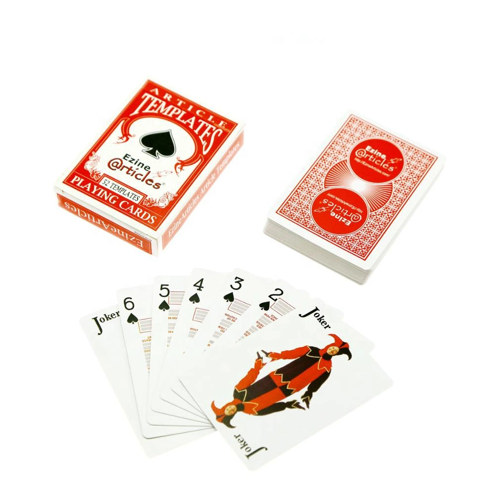 New Poker Prting Customize High Quality Game Cards, Paper Poker