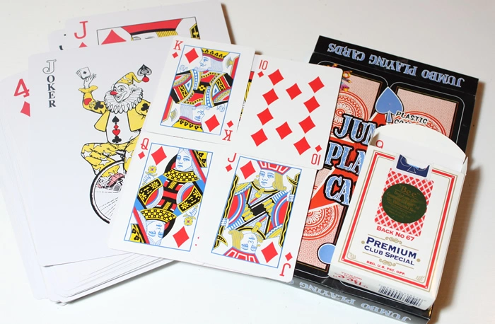 Jumbo Size Paper Playing Cards (105*165mm) /Poker Playing Cards
