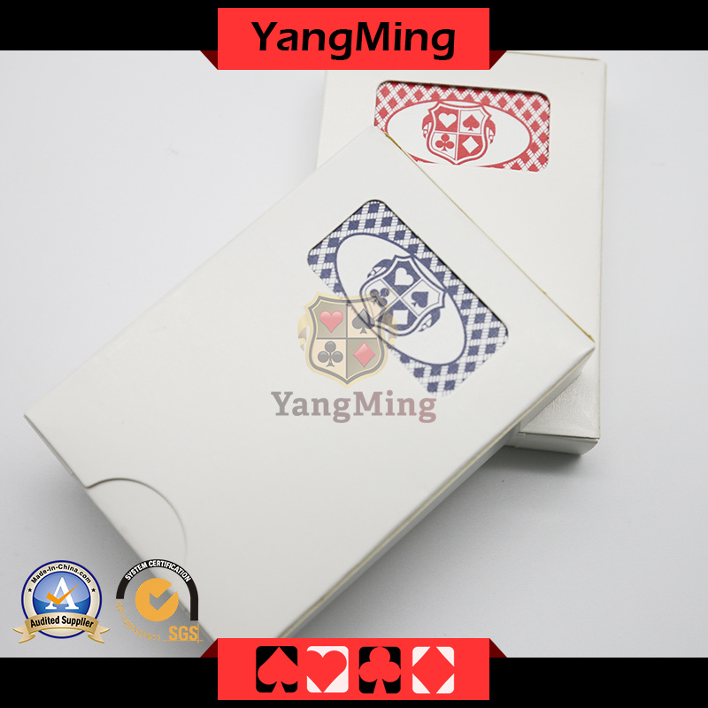 Baccarat Playing Cards Custom Casino Supplier Factory Professional Customization Blue and Red Color (YM-PC03)
