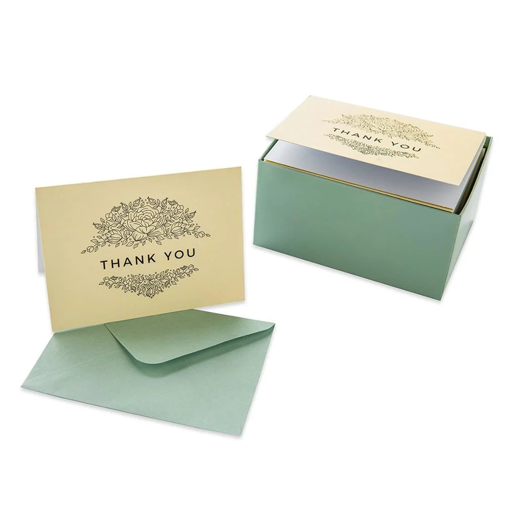 Customized Gift Card Colorful Paper Custom Paper Invitation Card Thank You Greeting Card