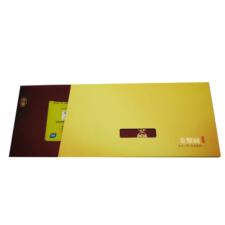 Factory Custom VIP Card Gift Paper Packaging Box