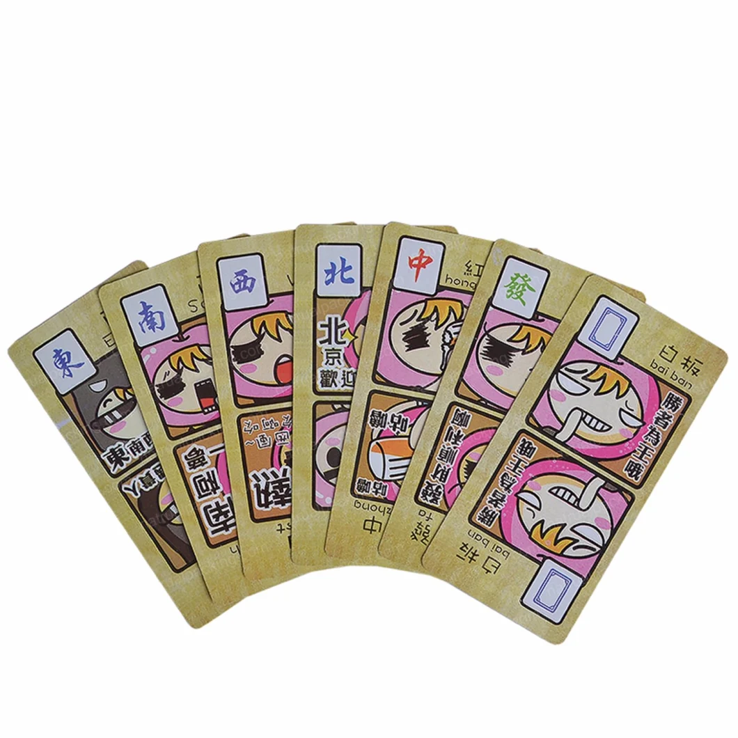 100% Plastic Playing Cards Custom Printed PVC Poker
