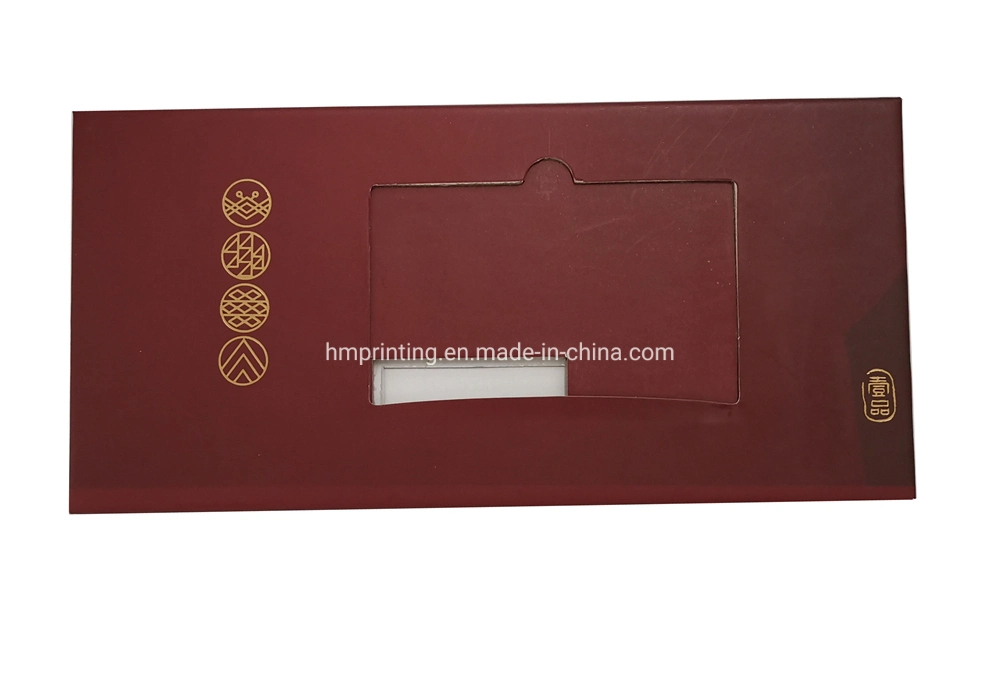 Custom Promotional VIP Membership Card Packaging Box Gift Card Box Luxury with Sleeve