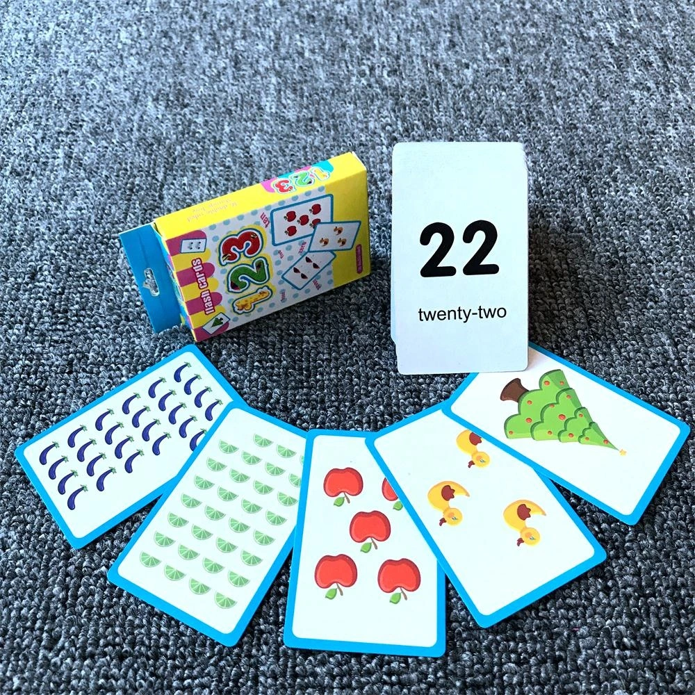Hot Sale High Quality Promotional Playing Cards Flash Cards for Kids Custom Printed