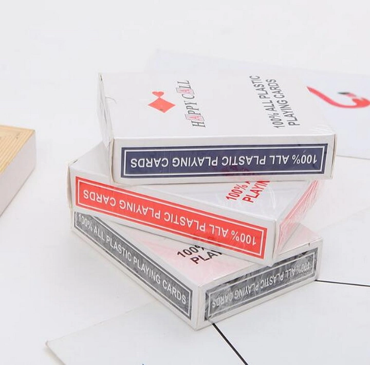 Brand New Custom PVC Playing Cards Waterproof Poker Plastic Playing Card