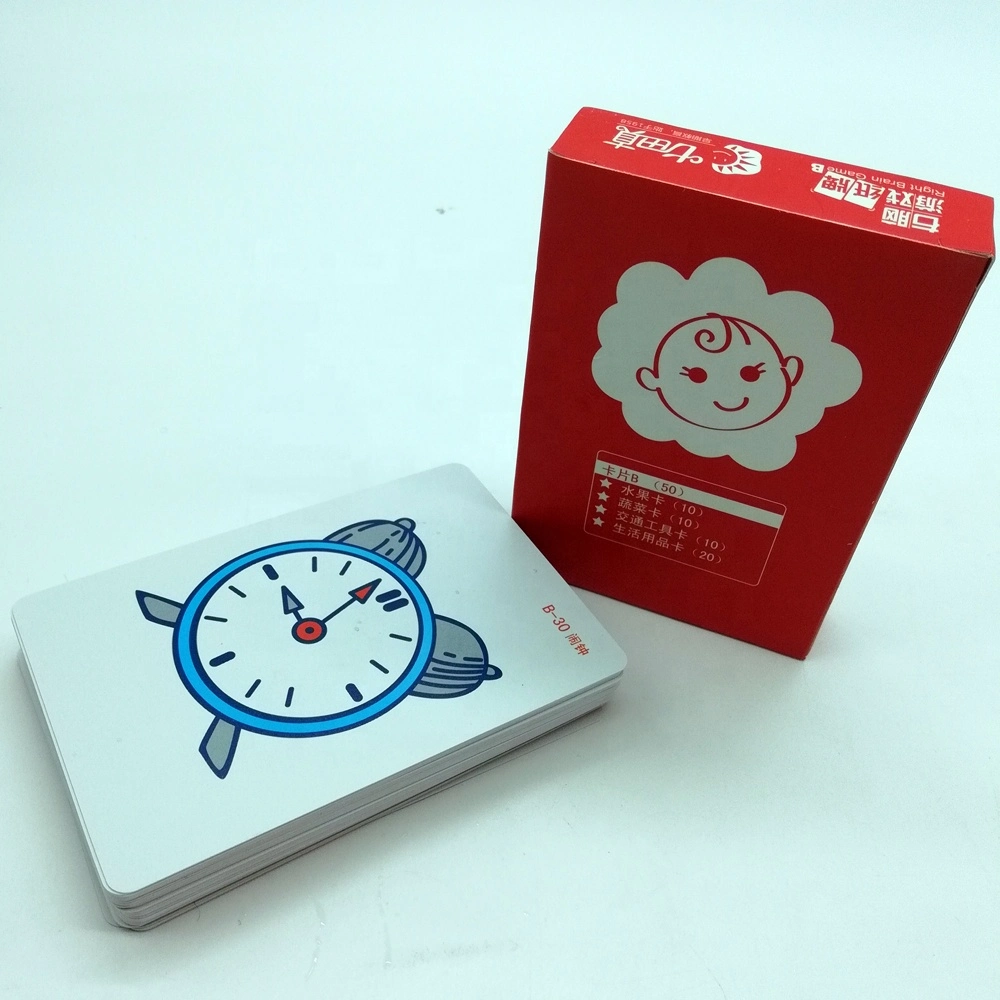 Big Quantity Custom Playing Card Printing Flash Memory Cards High Quality Waterproof Game Card for Kids