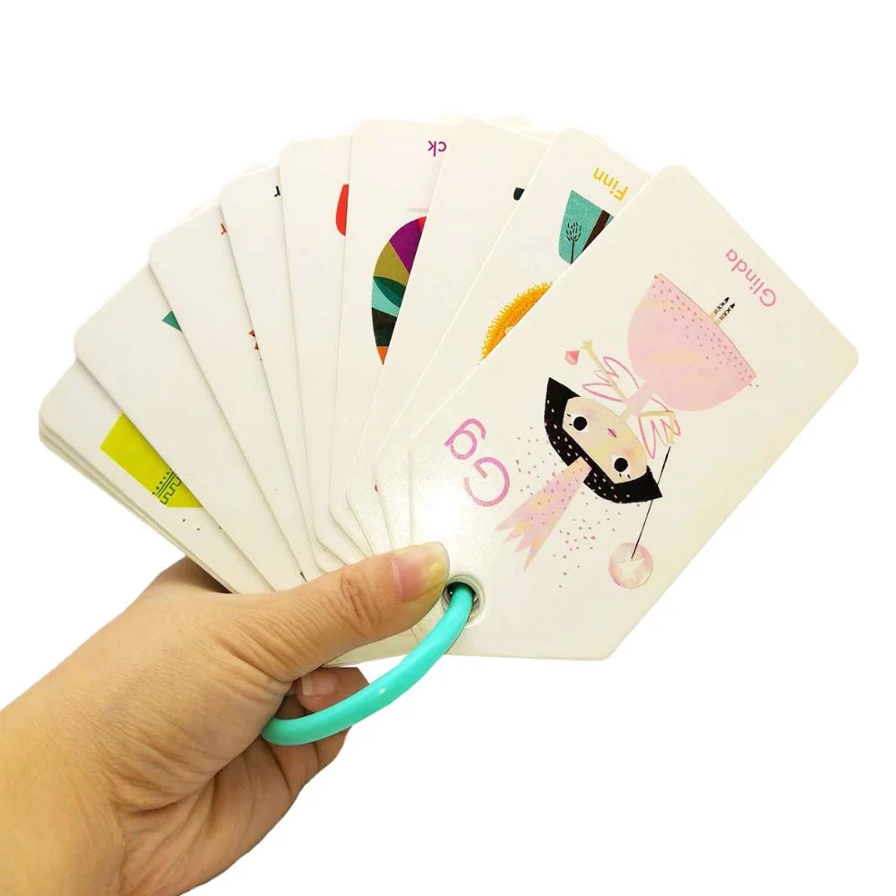 Custom Printed Pokemon Playing Cards Game Educational Cardboard Flash Cards