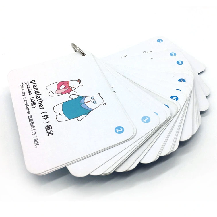 Playing Study Card Learning Personalized Printed Cards