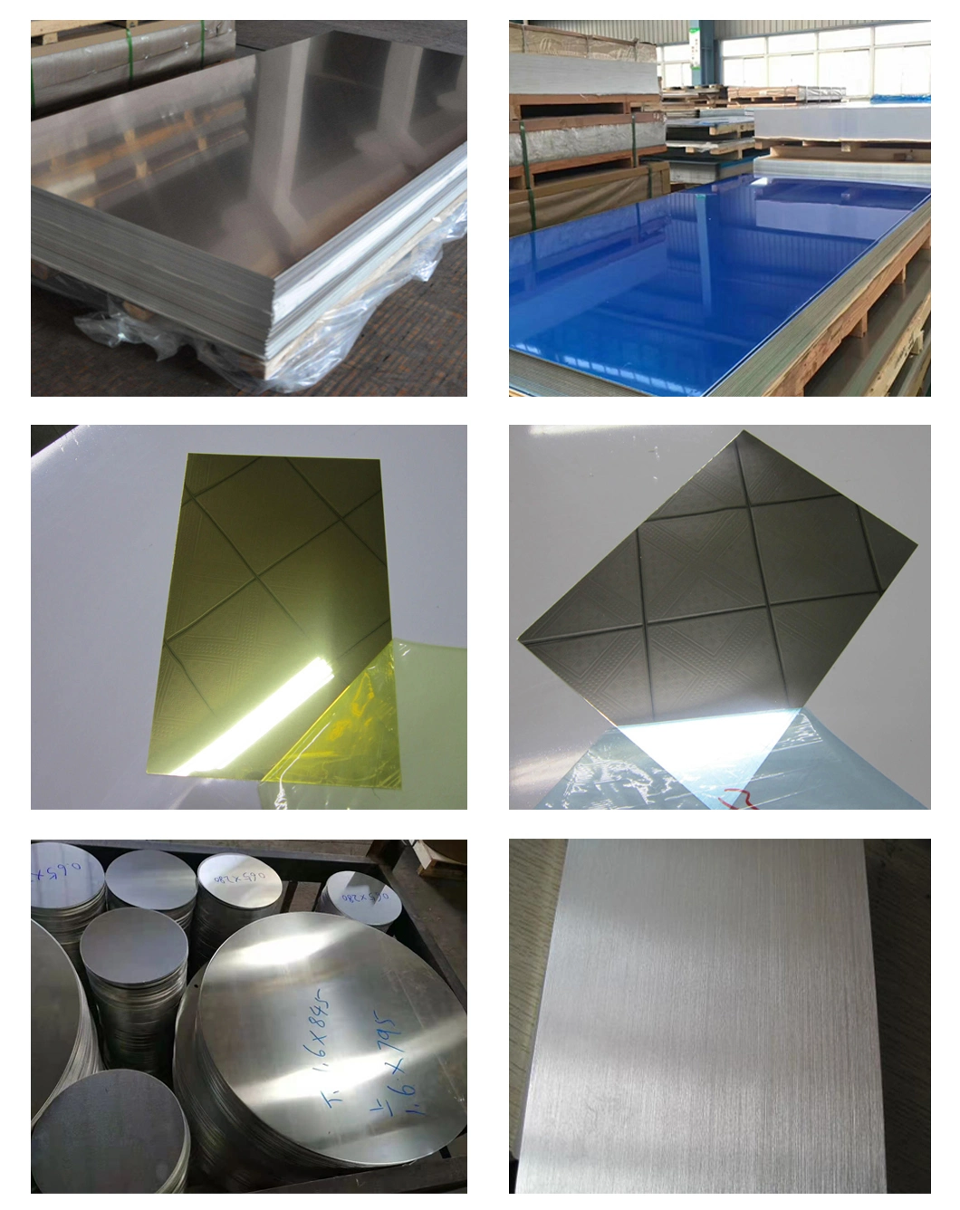 6101 3003 3105 Aluminum Alloy Sheet Aluminum Sheet