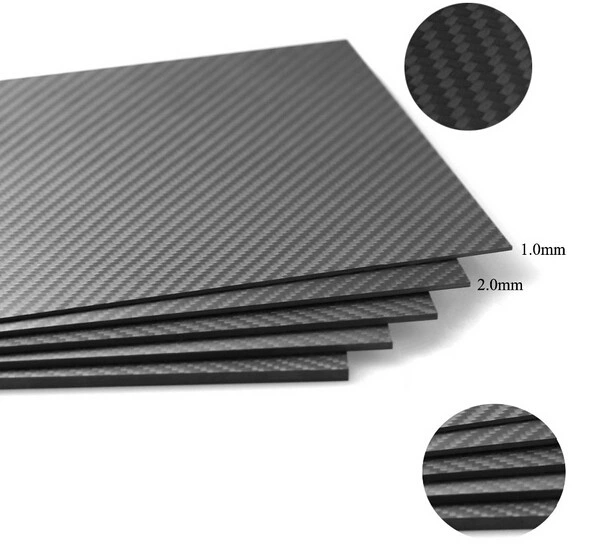 3K Plain/Twill Weave Surface Carbon Fiber Plate/Sheet/Board