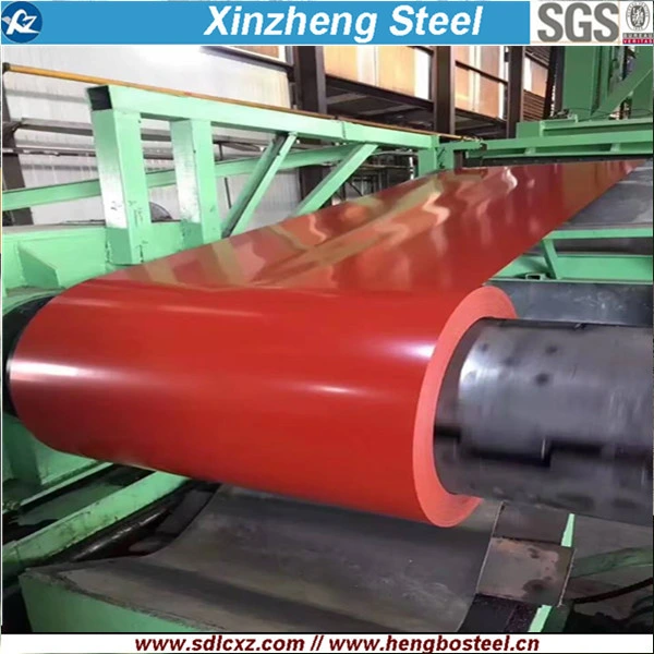 Roofing Material Prepainted Galvanized Steel Coil in 0.125-0.8mm