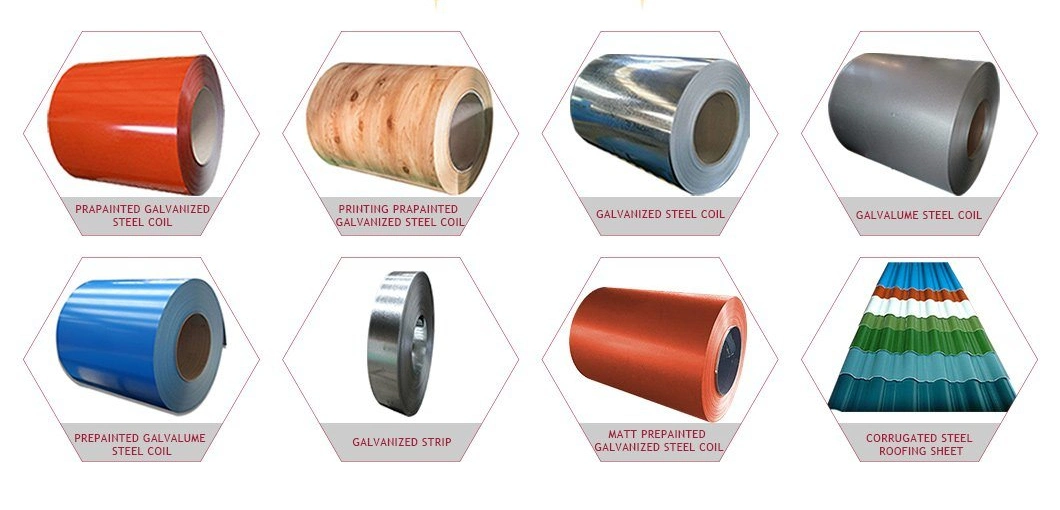 Prepainted Steel Coil Color Steel Coil 0.13mm-0.8mm Factory Outlet