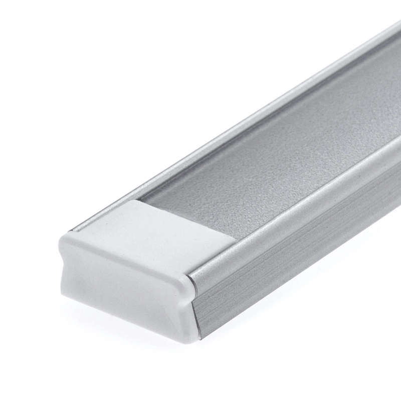 Anodized Aluminum Surface Mount LED Profile Housing for LED Strip Lights