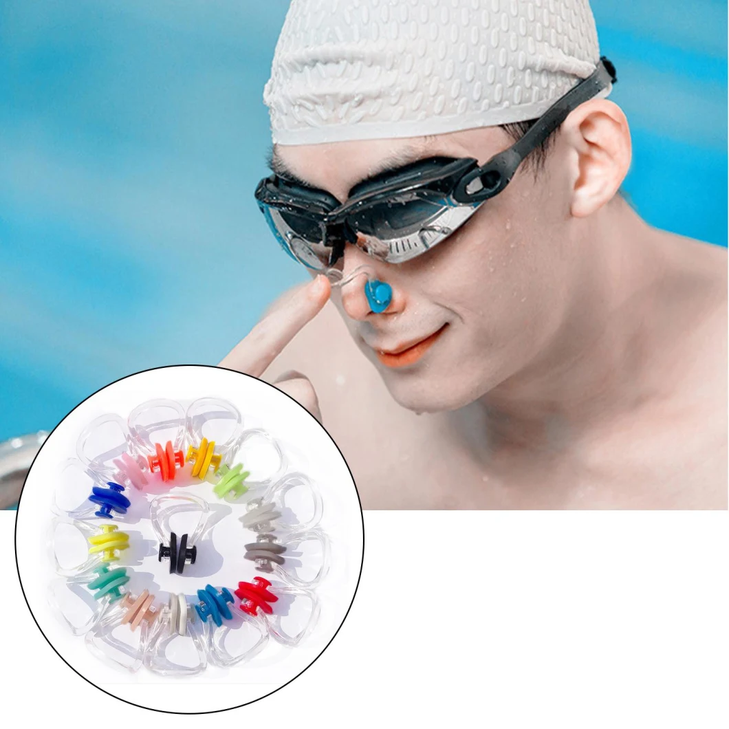 Swimming Nose Clip Soft Silicone Men Women Swimming Waterproof Nose Clip