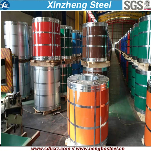 Roofing Material Prepainted Galvanized Steel Coil in 0.125-0.8mm