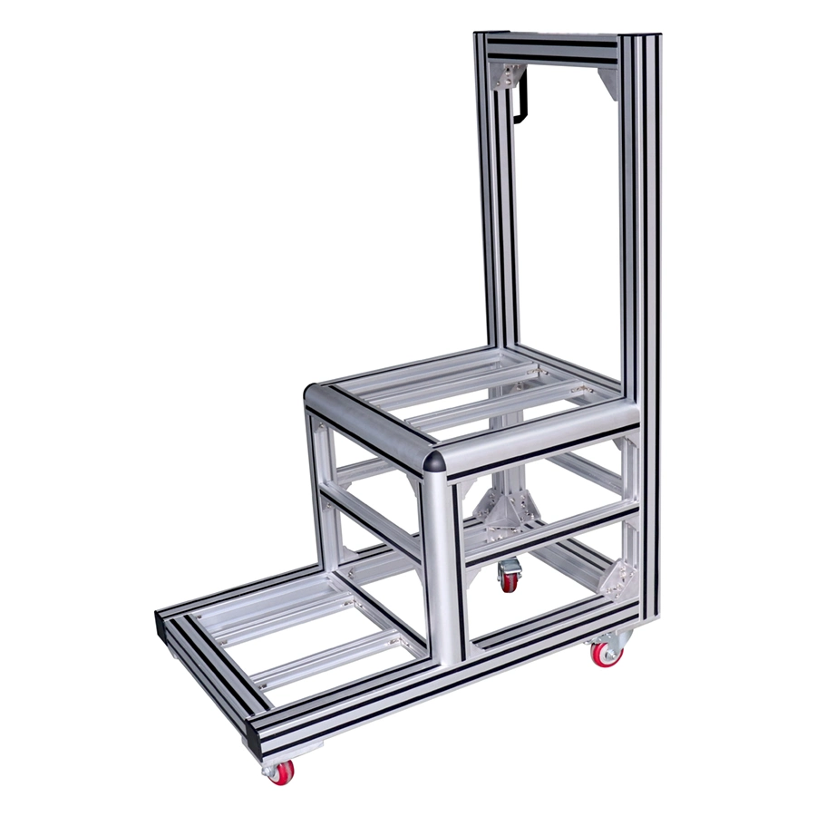 OEM Customized Aluminium Profile 4040 Anodized Aluminium Storage Rack