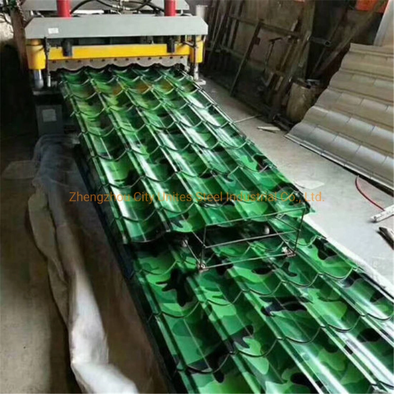 Low Cost Anti Corrosion Corrugated Prepainted Galvanized Steel Roofing Sheet