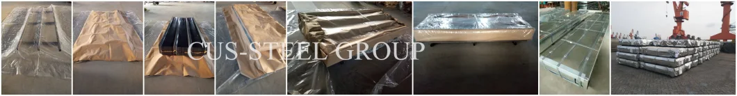 Coated Zinc Aluminium Roofing Profile / Box Profiled PPGL Roofing Sheet
