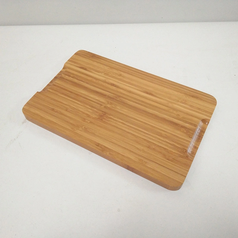Wholesale Manufacturer Natural Color Bamboo Plain Food Tableware Plate