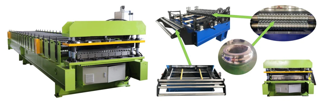 Corrugated Aluminum Roofing Sheet Automatic Roof Panel Forming Machine
