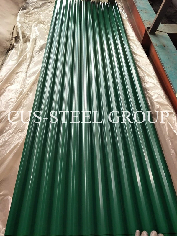Cost Saving High Strength Prime Prepainted Galvanized Steel Roofing Sheet