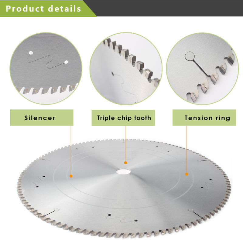 405mm Aluminum Cutting Saw Tct Saw Blades for Power Tools