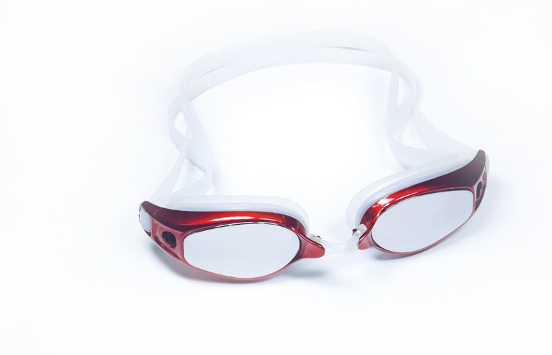 Electroplating Lenses Silicone Swim Goggles