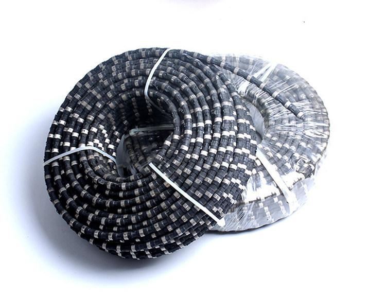 6.3mm Diamond Wire Saw Beads Small on Stone Cutting Machine for Cutting Slab
