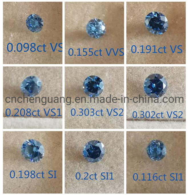 Hpht Blue Diamond Polished Diamond Fancy Blue Polished Diamond