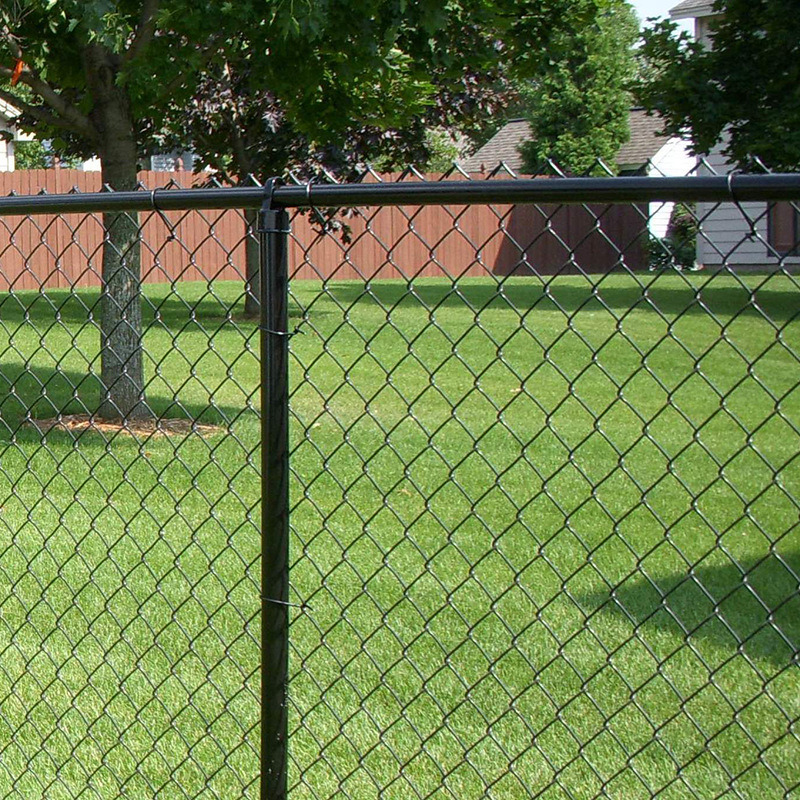 PVC Coated Diamond Wire Mesh Chain Link Fence (XM-116)
