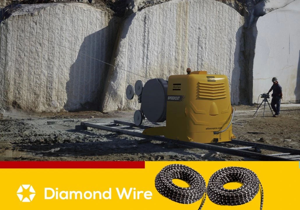Diamond Granite Wire for Flexible Granite Quarrying, Block Shaping, Cutting/Diamond Wire Saw/Diamond Tool
