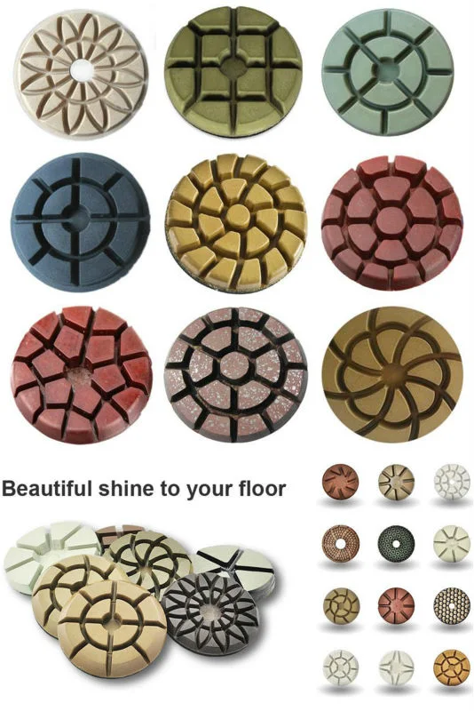 Resin Diamond Floor Polishing Pads for Stone Polishing