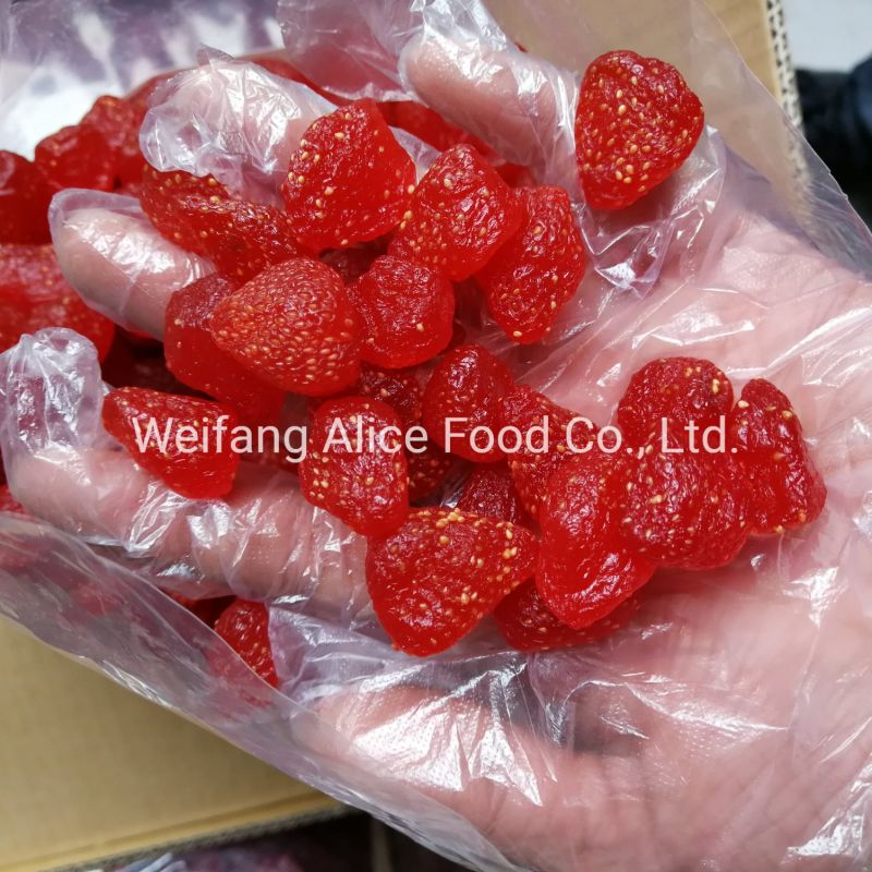 Sweet Taste and Dried Style Dry Candied Fruit Dried Strawberry
