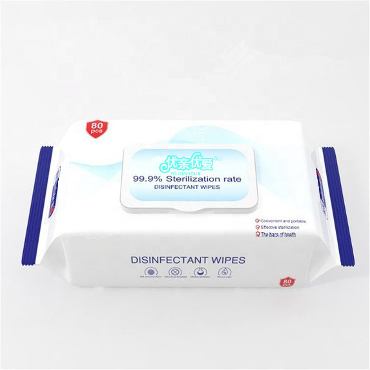 80sheets Disinfectant Wet Wipe Disinfectant Wipes Cleaning Disinfectant Wet Wipes